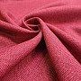 One-color designer decorative fabric ALBA 2/15 RED