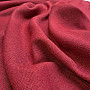 One-color designer decorative fabric ALBA 2/15 RED