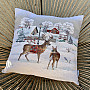 Christmas tapestry cover WINTER IDYL