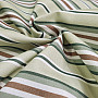 Decorative fabric GREEN STRIPES