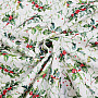 Christmas decorative fabric HOLLY