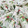 Christmas decorative fabric HOLLY