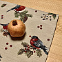 Christmas table setting WINTER BIRDS