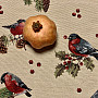 Christmas table setting WINTER BIRDS