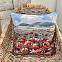 Tapestry cushion cover POPPY FIELD