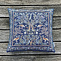 Tapestry cushion cover WILLIAM MORRIS blue