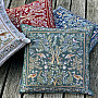 Tapestry cushion cover WILLIAM MORRIS blue