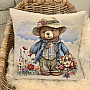 Tapestry cushion cover TEDDY SPRING