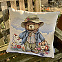 Tapestry cushion cover TEDDY SPRING