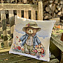 Tapestry cushion cover TEDDY SPRING