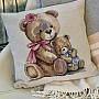 Tapestry cushion cover MISS BEAR