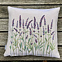 Tapestry cushion cover LAVENDER STEMS