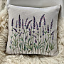 Tapestry cushion cover LAVENDER STEMS