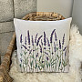 Tapestry cushion cover LAVENDER STEMS