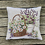 Tapestry cushion cover BEAUTY IN A BASKET