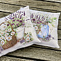 Tapestry cushion cover BEAUTY IN A BASKET