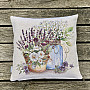 Tapestry cushion cover BEAUTY IN A FLOWER POT