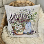 Tapestry cushion cover BEAUTY IN A FLOWER POT