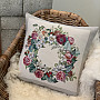 Tapestry cushion cover WREATH FOR JOY