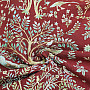 Tapestry fabric WILLIAM MORRIS burgundy