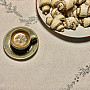 Embroidered Christmas tablecloth and shawl SILVER MISTLE