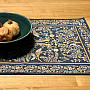 Tapestry tablecloth and scarf WILLIAM MORRIS blue