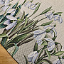 Tapestry tablecloth and scarf LITTLE SNOWFLAKES