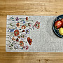 Tapestry tablecloth and scarf POPPY ROMANCE