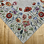 Tapestry tablecloth and scarf POPPY ROMANCE