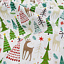 Cotton fabric CHRISTMAS FOREST