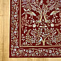 Tapestry tablecloth and scarf WILLIAM MORRIS burgundy