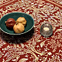 Tapestry tablecloth and scarf WILLIAM MORRIS burgundy