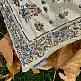 Tapestry cushion TREE OF HAPPINESS beige