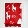 Reindeer Christmas blanket