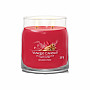 candle YC scent SPARKLING CINNAMON GLASS MEDIUM 2 wicks