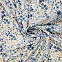 Cotton fabric ROMANA blue