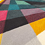 Children's piece carpet, multi-colored