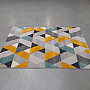 Children's piece rug triangles