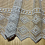 Crocheted stained glass curtain GERSTER 11428