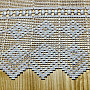 Crocheted stained glass curtain GERSTER 11428