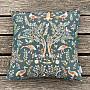 Tapestry pillowcase WILLIAM MORRIS green - full-surface