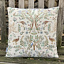 Tapestry pillowcase WILLIAM MORRIS beige - full-surface