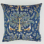 Tapestry pillowcase WILLIAM MORRIS blue - full-surface