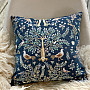 Tapestry pillowcase WILLIAM MORRIS blue - full-surface