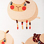 Cotton towels THREE SHEEP 3 pcs