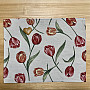 Tapestry placemat TULIPS III large pattern