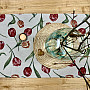 Tapestry tablecloth and scarf TULIPS III large pattern