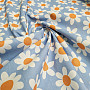 Decorative fabric DAISIES BLUE