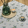 Tapestry tablecloth and scarf SNOWDROPS