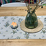 Tapestry tablecloth and scarf SNOWDROPS